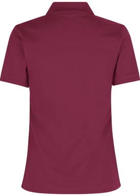 Polo femme stretch ID 0527 - Cerise