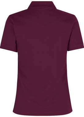 Polo femme stretch ID 0527 - Bordeaux
