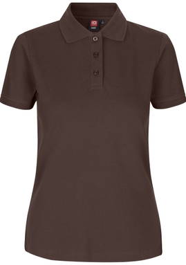 Polo femme stretch ID 0527 - Moka
