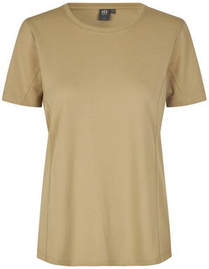 ID Damen T-Shirt Lyocell 0529 - Sand