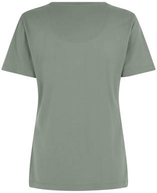 ID Damen T-Shirt Lyocell 0529 - Staubgrün