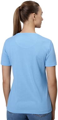 ID Damen T-Shirt Lyocell 0529 - Hellblau