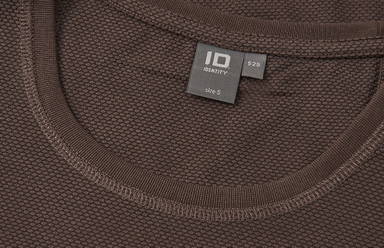ID Damen T-Shirt Lyocell 0529 - Mokka