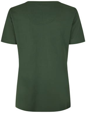 ID Damen T-Shirt Lyocell 0529 - Flaschengrün