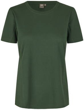 ID Damen T-Shirt Lyocell 0529 - Flaschengrün