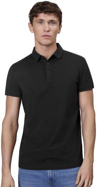 Polo en jersey ID Business 0534 - Noir