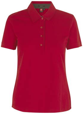 Polo en jersey ID Business pour femmes 0535 - Rouge