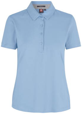 Polo en jersey ID Business pour femmes 0535 - Bleu clair