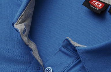 Polo en jersey ID Business pour femmes 0535 - Azur
