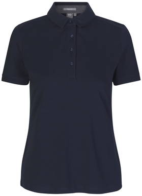 Polo en jersey ID Business pour femmes 0535 - Bleu marine
