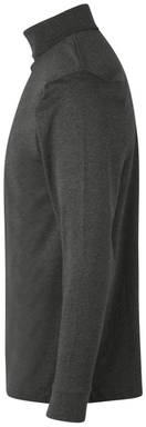 ID T-TIME® T-Shirt Rollkragen 0546 - Anthrazit meliert