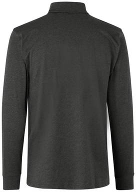 ID T-TIME® T-Shirt Rollkragen 0546 - Anthrazit meliert