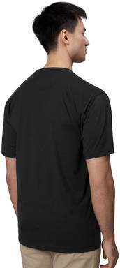 ID T-TIME® T-Shirt mit Brusttasche 0550 - Schwarz
