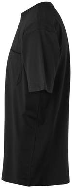 ID T-TIME® T-Shirt mit Brusttasche 0550 - Schwarz