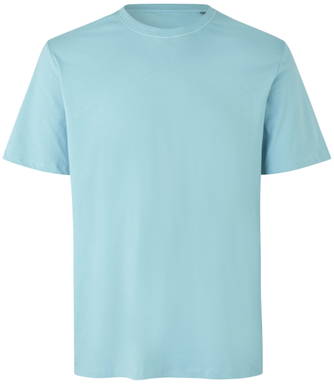 ID Bio-T-Shirt 0552 - Staubiges Aqua