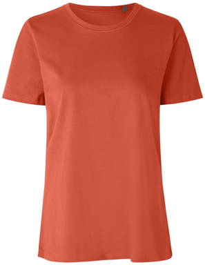 ID Damen T-Shirt Bio 0553 - Koralle