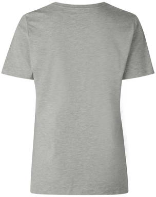 ID Damen T-Shirt Bio 0553 - Hellgrau meliert