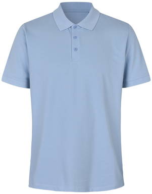 Polo bio ID 0586 - Bleu clair