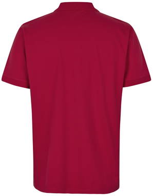 Polo bio ID 0586 - Rouge