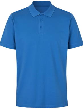 Polo bio ID 0586 - Azur