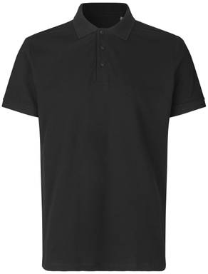Polo bio ID 0586 - Noir