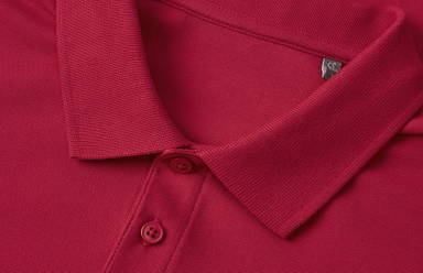 Polo bio ID 0586 - Rouge