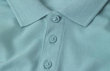 Polo bio ID 0586 - Aqua poussiéreux