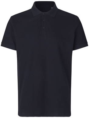 Polo bio ID 0586 - Bleu marine