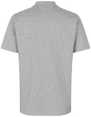 Polo bio ID 0586 - Gris clair chiné