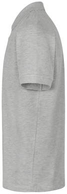 Polo bio ID 0586 - Gris clair chiné