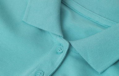 Polo femme bio ID 0587 - Aqua chiné