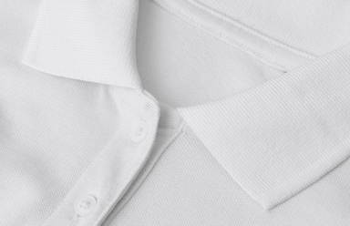 Polo femme bio ID 0587 - Blanc