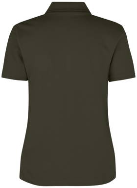 Polo femme bio ID 0587 - Olive