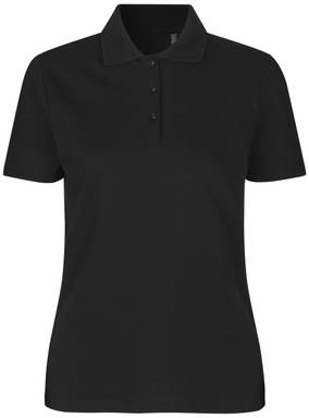 Polo femme bio ID 0587 - Noir
