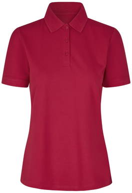 Polo femme bio ID 0587 - Rouge