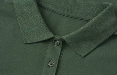 Polo femme bio ID 0587 - Vert bouteille