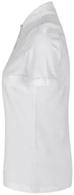 Polo femme bio ID 0587 - Blanc
