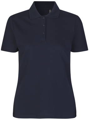 Polo femme bio ID 0587 - Bleu marine