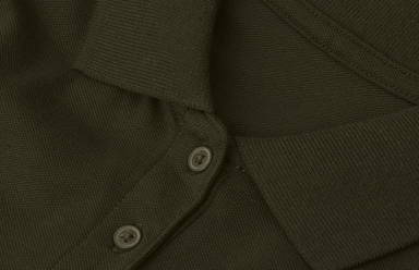 Polo femme bio ID 0587 - Olive