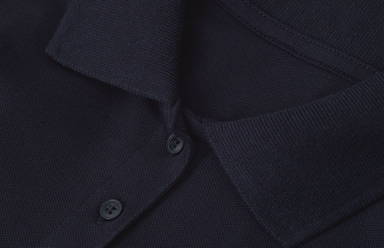 Polo femme bio ID 0587 - Bleu marine
