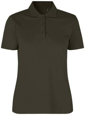 Polo femme bio ID 0587 - Olive