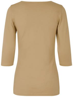 ID Stretch Damen T-Shirt ¾ Ärmel 0597 - Sand