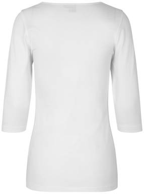 ID Stretch Damen T-Shirt ¾ Ärmel 0597 - Weiß