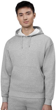 ID Zachte hoodie | kangoeroezak | unisex 0660
