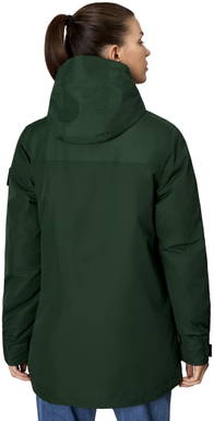 ID Gewatteerde winterjas met capuchon | dames 0843