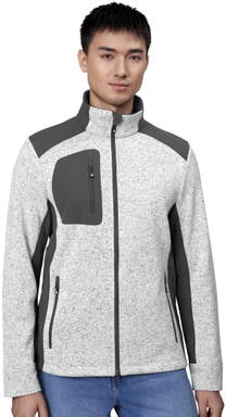 ID Cardigan | gebreide fleece 0850