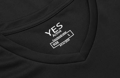 ID YES Active Sportshirt 2030 - Schwarz