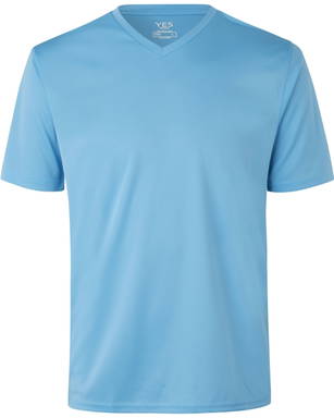 ID YES Active Sportshirt 2030 - Cyan