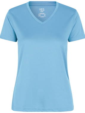 ID YES Active dames sportshirt 2032 - Cyan