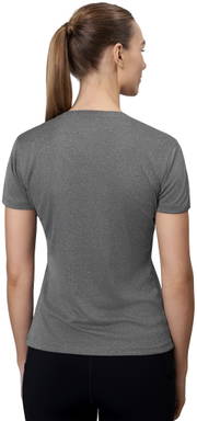 ID YES Active dames sportshirt 2032 - Grey melange